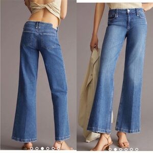 PAIGE Flare Jeans in Classic Blue